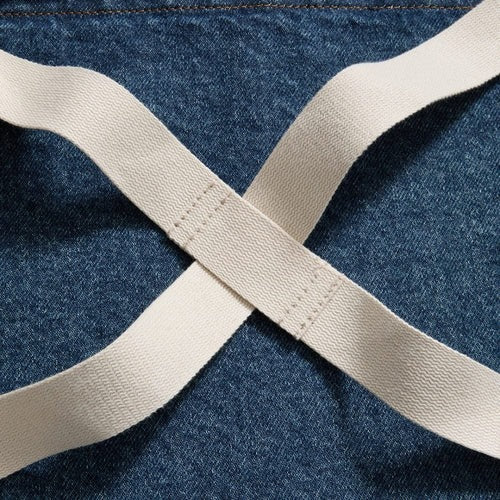 Georgia Blue Denim Crossback Apron