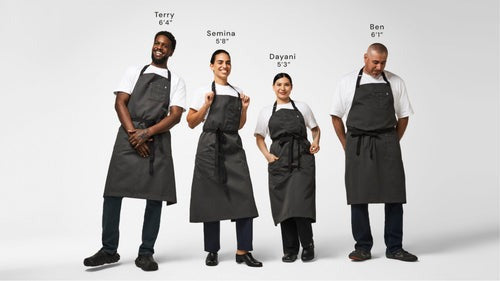 Olive Green Big Apron