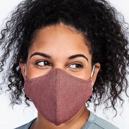 The Wake Up & Fight Mask 3 Pack - Red Oxford