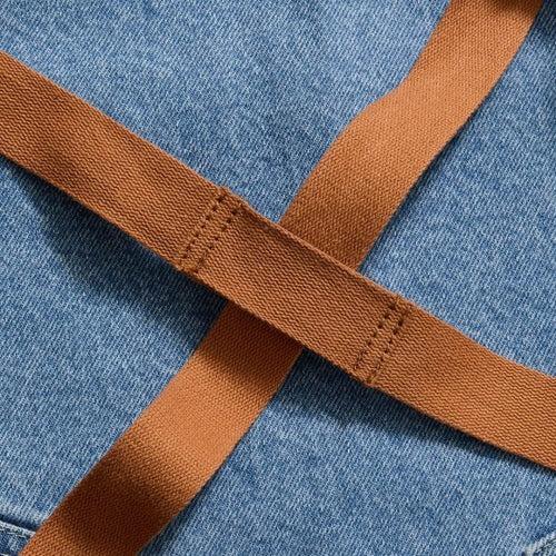 Cedar Blue Denim Crossback Apron