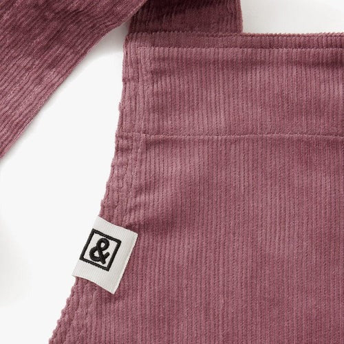 Mulberry Purple Corduroy Smock