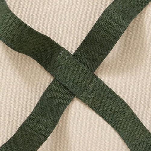 Sage White Crossback Apron