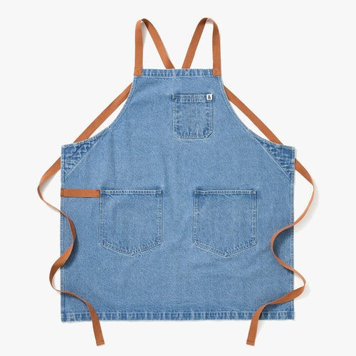 Cedar Blue Denim Apron - Essential
