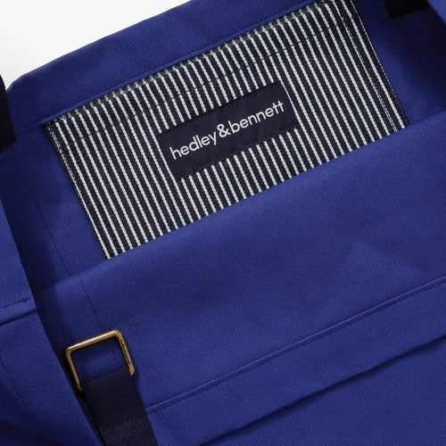 Royal Blue Market Tote Bag