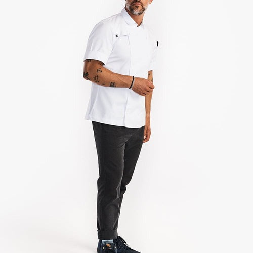 Chef Coat - Salt White