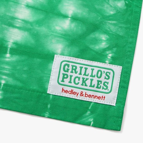 Grillo's Pickles x H&B Tie Dye Essential Apron