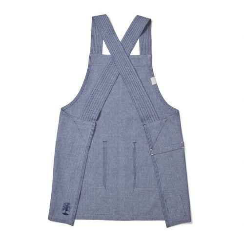 MARTHA by Martha Stewart Blue Herringbone Smock