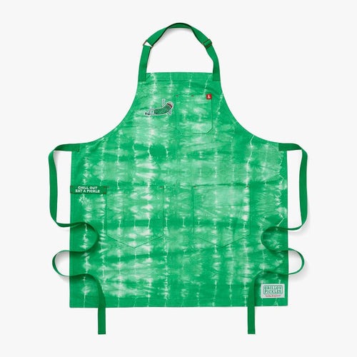 Grillo's Pickles x H&B Tie Dye Essential Apron