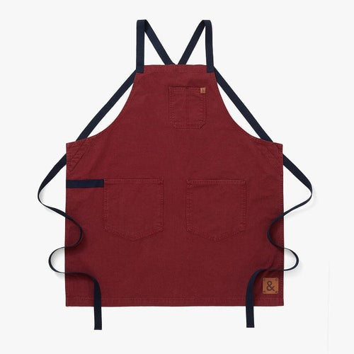 Riding Club Vintage Washed Crossback Apron