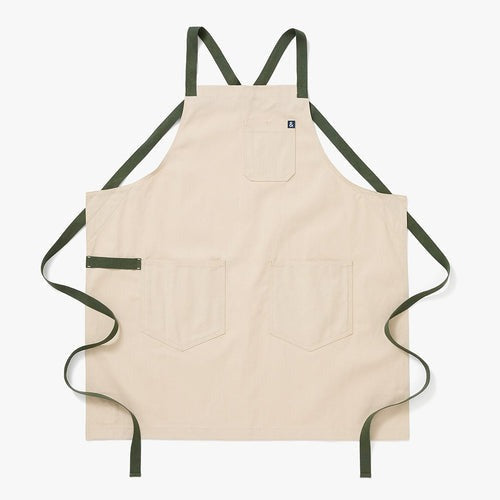 Sage White Apron - Essential
