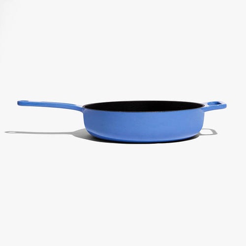 Enameled Cast Iron Skillet Pan - French Blue 11"