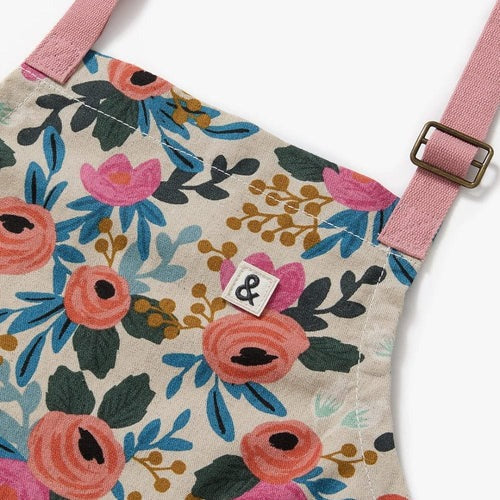 Rifle Paper Co. Rosa Natural Kids Apron