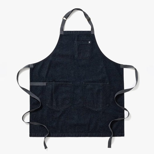 Jack Navy Denim Apron - Essential