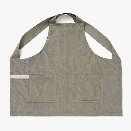 Agave Green Corduroy Essential Apron