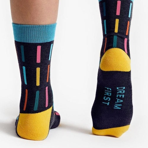 The Socks - Dream First Details Later - Navy