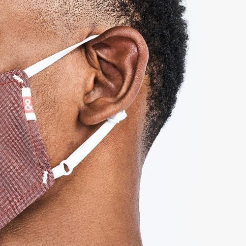 The Wake Up & Fight Mask 3 Pack - Red Oxford