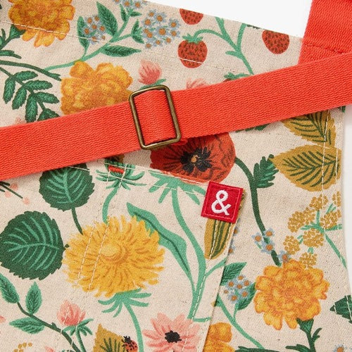 Rifle Paper Co. Poppy Fields Apron - Essential