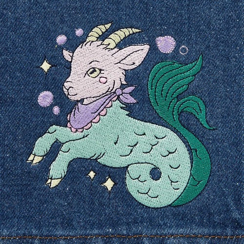 Capricorn Denim Zodiac Essential Apron