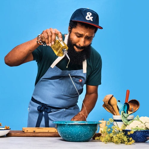 Blue Moss Apron - Essential