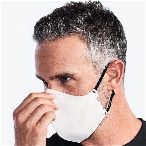 The Wake Up & Fight Mask 3 Pack - Beige Oxford