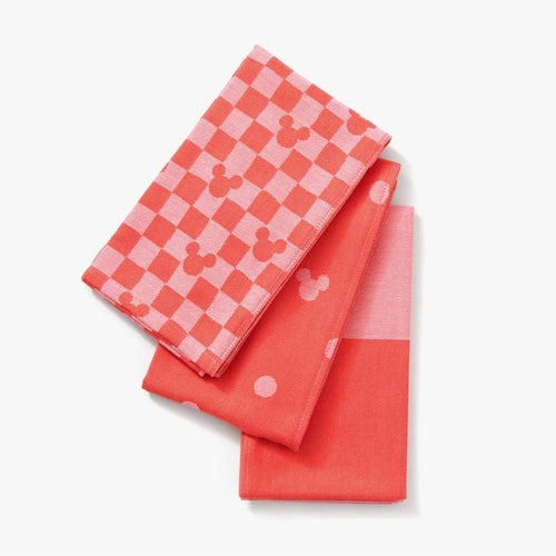 Strawberry Disney's Mickey Mouse Chef's Towels - Set of 3