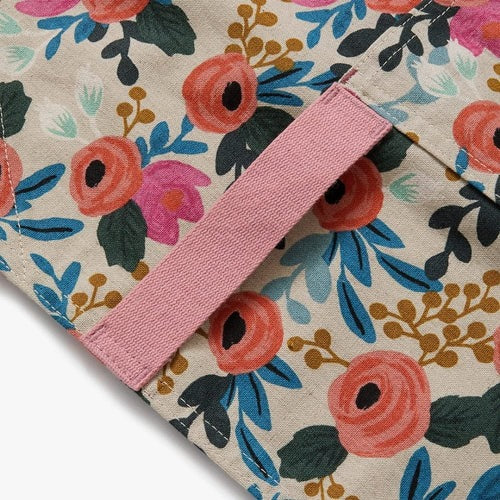 Rifle Paper Co. Rosa Natural Crossback Apron