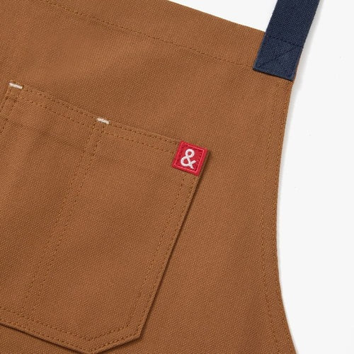 Denver Brown Crossback Apron