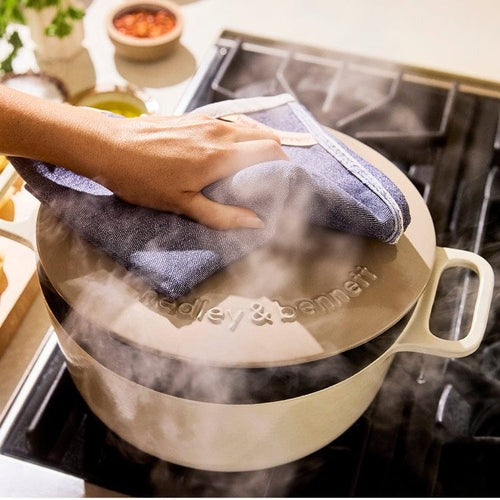 Enameled Cast Iron Dutch Oven + Lid - Enoki White 6.5qt