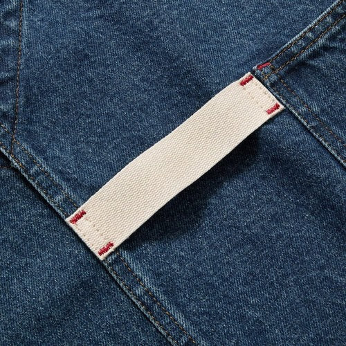 Georgia Blue Denim Crossback Apron