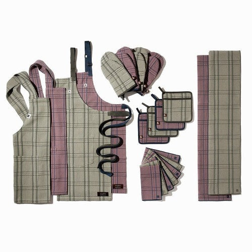 Hommeboys x H&B Lavender Grid Napkins