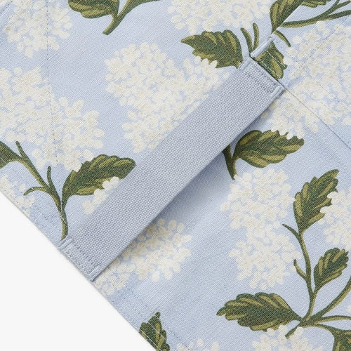 Rifle Paper Co. Blue Hydrangea Smock
