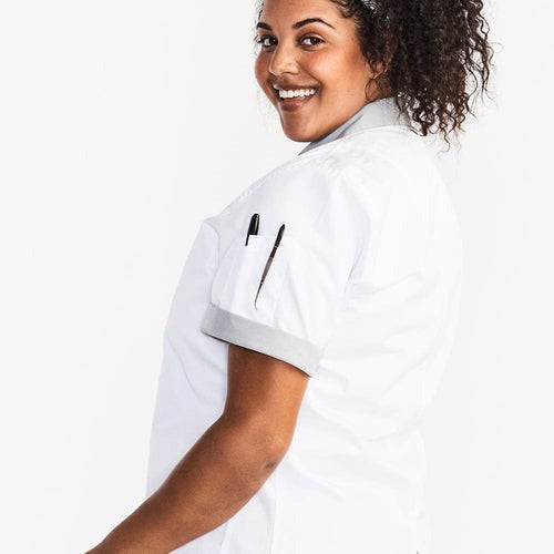Chef Coat - Salt Brass