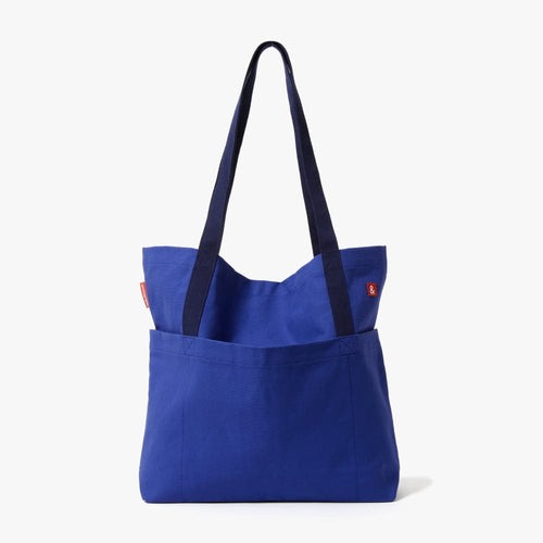 Royal Blue Market Tote Bag