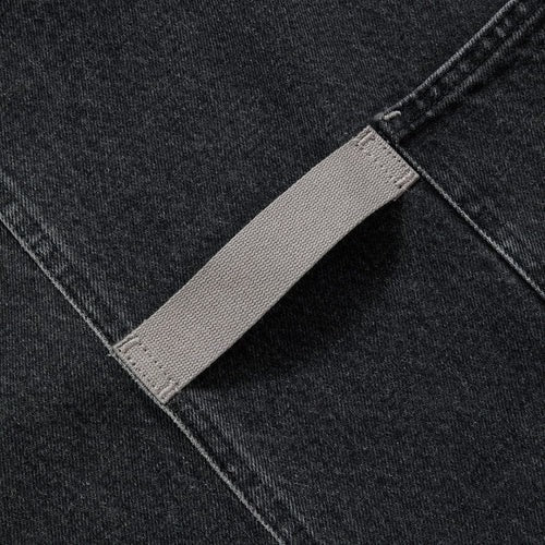 Oyster Gray Denim Essential Apron