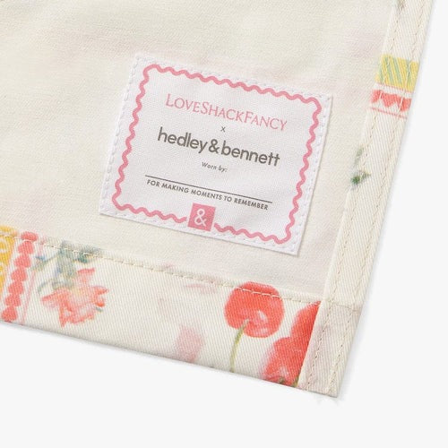 LoveShackFancy x H&B Mercado del Sol Cropped Essential Apron