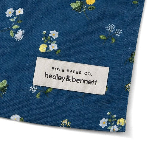 Rifle Paper Co. Sapphire Ditsy Dahlia Smock