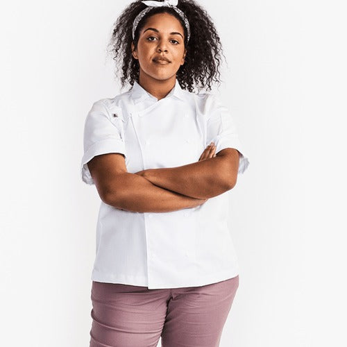 Chef Coat - Salt White