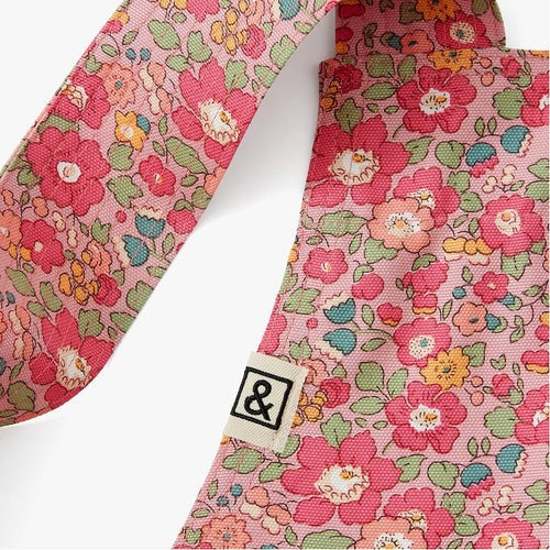 Made with Liberty Fabric Betsy Meadow Pink Smock
