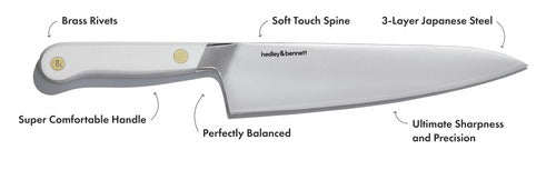 Chef's Knife - Miso Orange