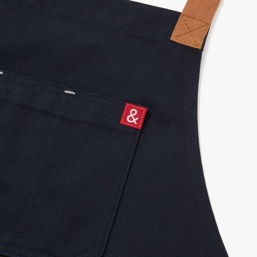 Midnight Blue Crossback Apron
