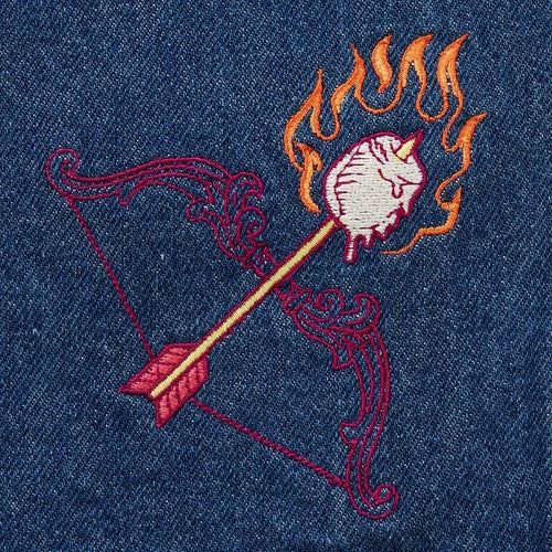 Sagittarius Denim Zodiac Essential Apron