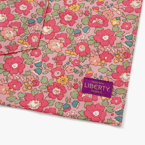 Made with Liberty Fabric Betsy Meadow Pink Cropped Essential Apron