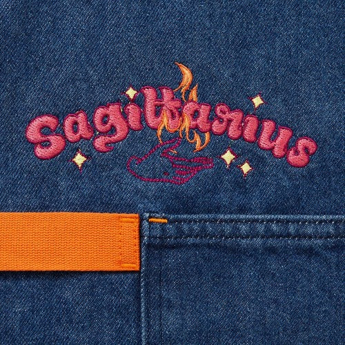 Sagittarius Denim Zodiac Essential Apron