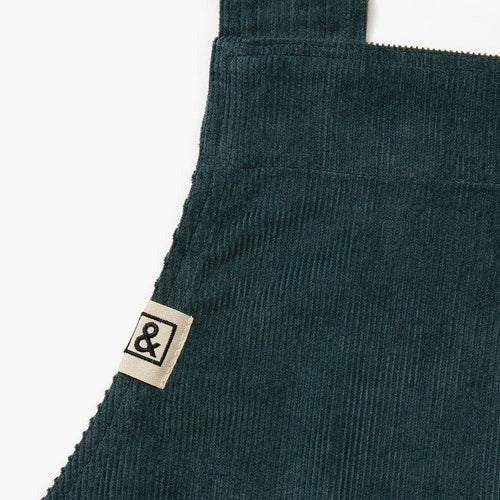 Conifer Green Corduroy Smock