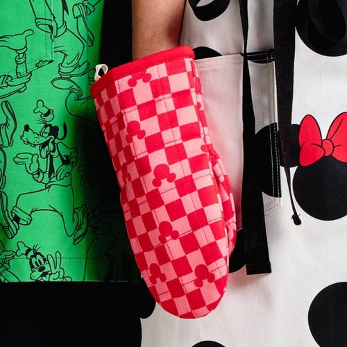 Strawberry Disney's Mickey Mouse Oven Mitts