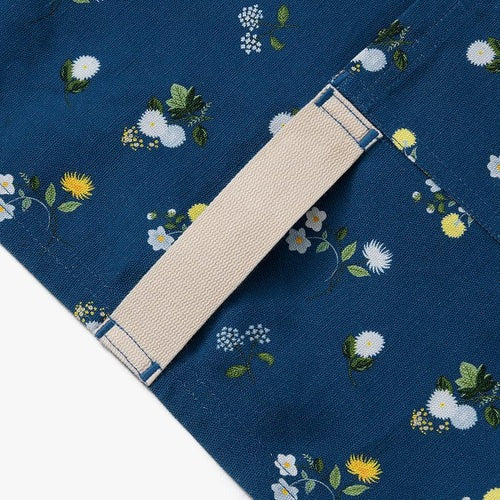 Rifle Paper Co. Sapphire Ditsy Dahlia Essential Apron