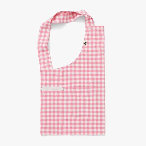 Pink Gingham Smock