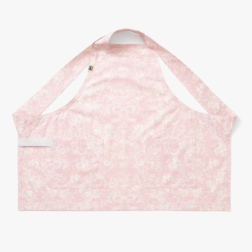 LoveShackFancy x H&B Toscana Toile Perennial Pink Kids Apron