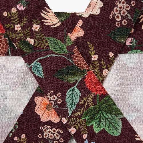 Rifle Paper Co. Burgundy Dahlia Smock