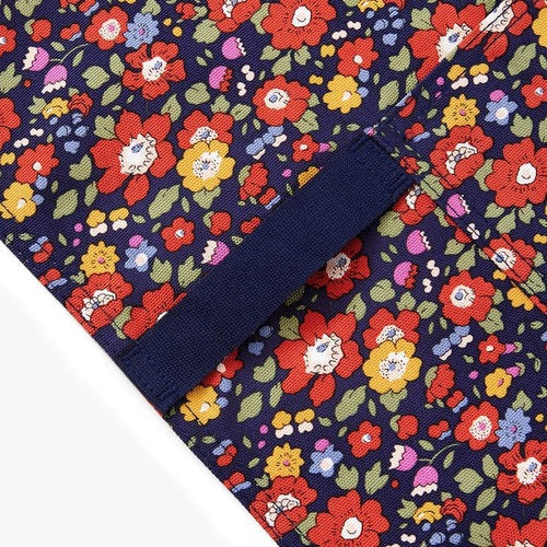 Made with Liberty Fabric Betsy Meadow Navy Essential Apron